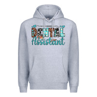 Heather Grey dental assistant Premium Hoodie - JahusDesignShop