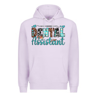 Lilac dental assistant Premium Hoodie - JahusDesignShop