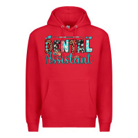 Red dental assistant Premium Hoodie - JahusDesignShop