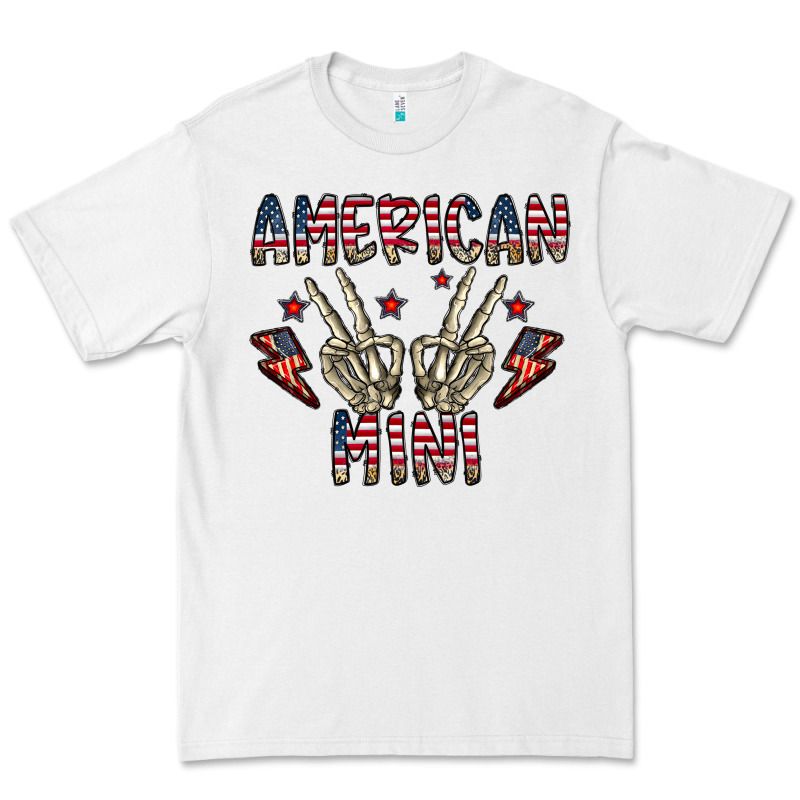 American Mini Premium Tee by CowhideDigitalArt | Teevron