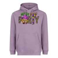 Lavender Mardi Gras party Heavyweight Hoodie - NancyCooperArtShop