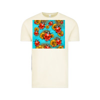 Vintage Arctic Western Sunflowers Ladybug Vintage Tee - LillyAllenDesigns