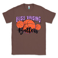 Chestnut busy raising ballers Classic Tee - MaliasSmallBusiness