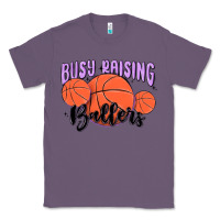 Lavender busy raising ballers Classic Tee - MaliasSmallBusiness