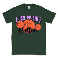 Sports Green busy raising ballers Classic Tee - MaliasSmallBusiness