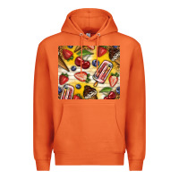 Carrot summer ice cream with fruits Premium Hoodie - TumblerDesignByShophia