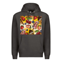 Smoke summer ice cream with fruits Premium Hoodie - TumblerDesignByShophia