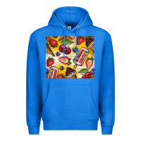 True Royal summer ice cream with fruits Premium Hoodie - TumblerDesignByShophia