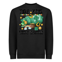 Black take your lucky charms Heavyweight Sweatshirt - MaliasSmallBusiness