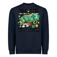 Navy take your lucky charms Heavyweight Sweatshirt - MaliasSmallBusiness