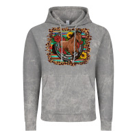 Cloud Rock western horse horseshoe roses sunflowers serape leopard Vintage Hoodie - Artiststas