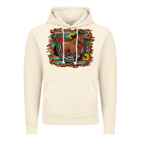 Vintage Artic western horse horseshoe roses sunflowers serape leopard Vintage Hoodie - Artiststas