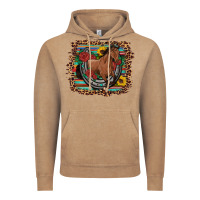 Vintage Coffee western horse horseshoe roses sunflowers serape leopard Vintage Hoodie - Artiststas