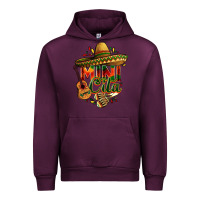 Mauve Wine Mini cita Urban Hoodie - FaDigitalArtStudio