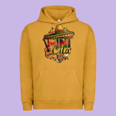 Mini Cita Urban Hoodie Designed By Fadigitalartstudio