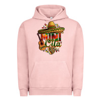 Pigment Salmon Mini cita Urban Hoodie - FaDigitalArtStudio