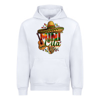 White Mini cita Urban Hoodie - FaDigitalArtStudio