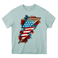 Arona American lightning bolt Heavy Core Tee - Neo Western