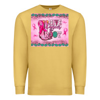 Antique Gold Give Cancer the boot Premium Sweatshirt - NancyCooperArtShop