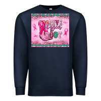 Navy Give Cancer the boot Premium Sweatshirt - NancyCooperArtShop