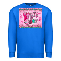 True Royal Give Cancer the boot Premium Sweatshirt - NancyCooperArtShop