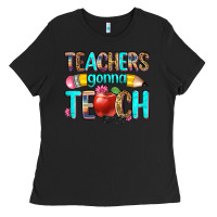 Black teachers gonna teach Ladies Tee - Zillion Design Studio