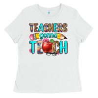 White teachers gonna teach Ladies Tee - Zillion Design Studio