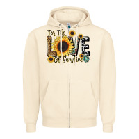 Sandshell for the love of sunshine Zipper Hoodie - LillyAllenDesigns