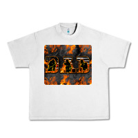 Lunar Rock American Firefighter Dad Urban Heavy Tee - LillyAllenDesigns