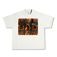 Pistachio American Firefighter Dad Urban Heavy Tee - LillyAllenDesigns
