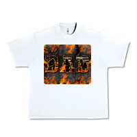 White American Firefighter Dad Urban Heavy Tee - LillyAllenDesigns