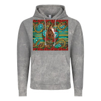 Cloud Rock western horse horseshoe roses gemstones glitter wooden Vintage Hoodie - Artiststas
