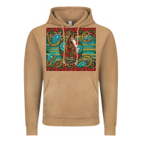 Vintage Camel western horse horseshoe roses gemstones glitter wooden Vintage Hoodie - Artiststas