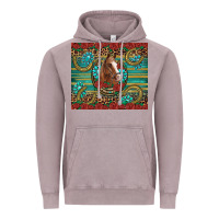 Western Horse Horseshoe Roses Gemstones Glitter Wooden Vintage Hoodie | Teevron