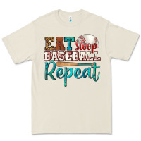 Bone eat sleep baseball repeat Premium Tee - HRA Design Shop