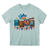Arona All American Mama 4th of July Heavy Core Tee - CowGirlArtShop