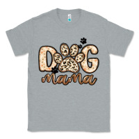 Heather Grey dog mama Classic Tee - MaliasSmallBusiness