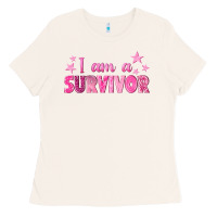 I Am A Survivor Breast Cancer Ladies Tee | Teevron