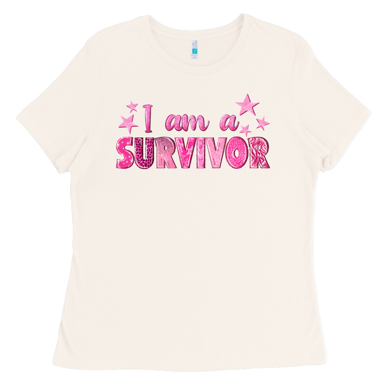 I Am A Survivor Breast Cancer Ladies Tee by texasbilliewilder | Teevron
