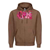 Chestnut lpn breast cancer certified nursing assistant Zipper Hoodie - LillyAllenDesigns