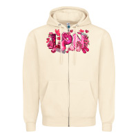 Sandshell lpn breast cancer certified nursing assistant Zipper Hoodie - LillyAllenDesigns