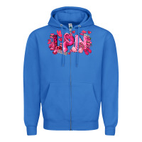 True Royal lpn breast cancer certified nursing assistant Zipper Hoodie - LillyAllenDesigns