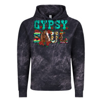 Cloud Black western gypsy soul horse roses serape aztec leopard Vintage Hoodie - Artiststas