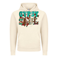 Vintage Artic western gypsy soul horse roses serape aztec leopard Vintage Hoodie - Artiststas