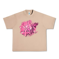Burro breast cancer patches Urban Heavy Tee - Jasminsmagicworld