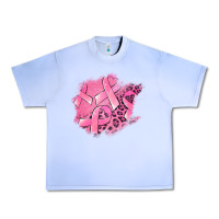 Grape Ice breast cancer patches Urban Heavy Tee - Jasminsmagicworld