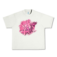Pistachio breast cancer patches Urban Heavy Tee - Jasminsmagicworld