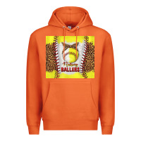 Carrot raising ballers with baseball and softball leopard tumbler tbs Premium Hoodie - TumblerDesignByShophia