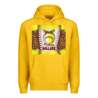 Lemon raising ballers with baseball and softball leopard tumbler tbs Premium Hoodie - TumblerDesignByShophia