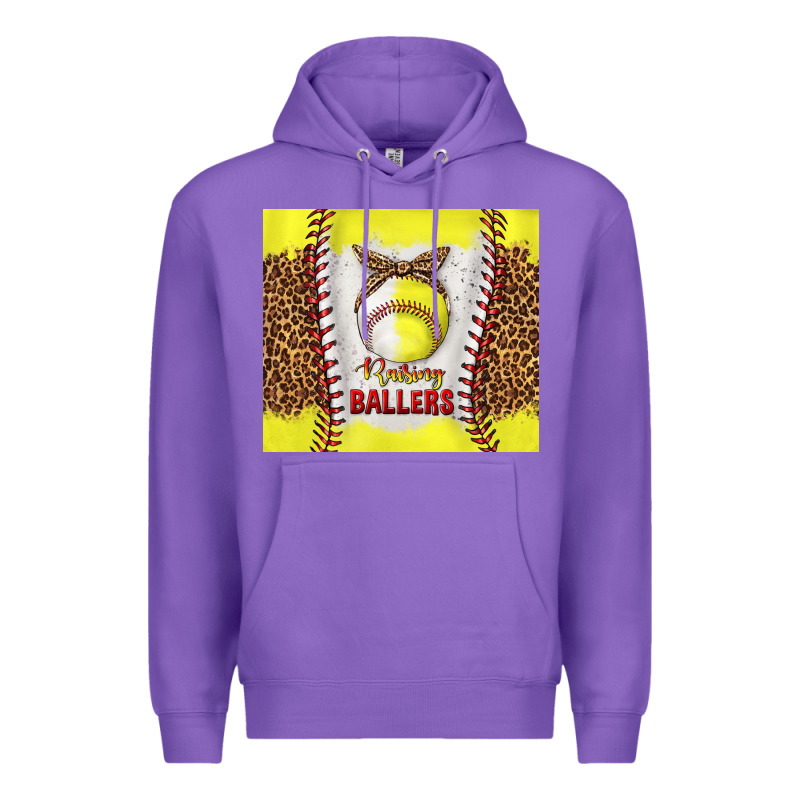 Raising Ballers With Baseball And Softball Leopard Tumbler Tbs Premium Hoodie by TumblerDesignByShophia | Teevron